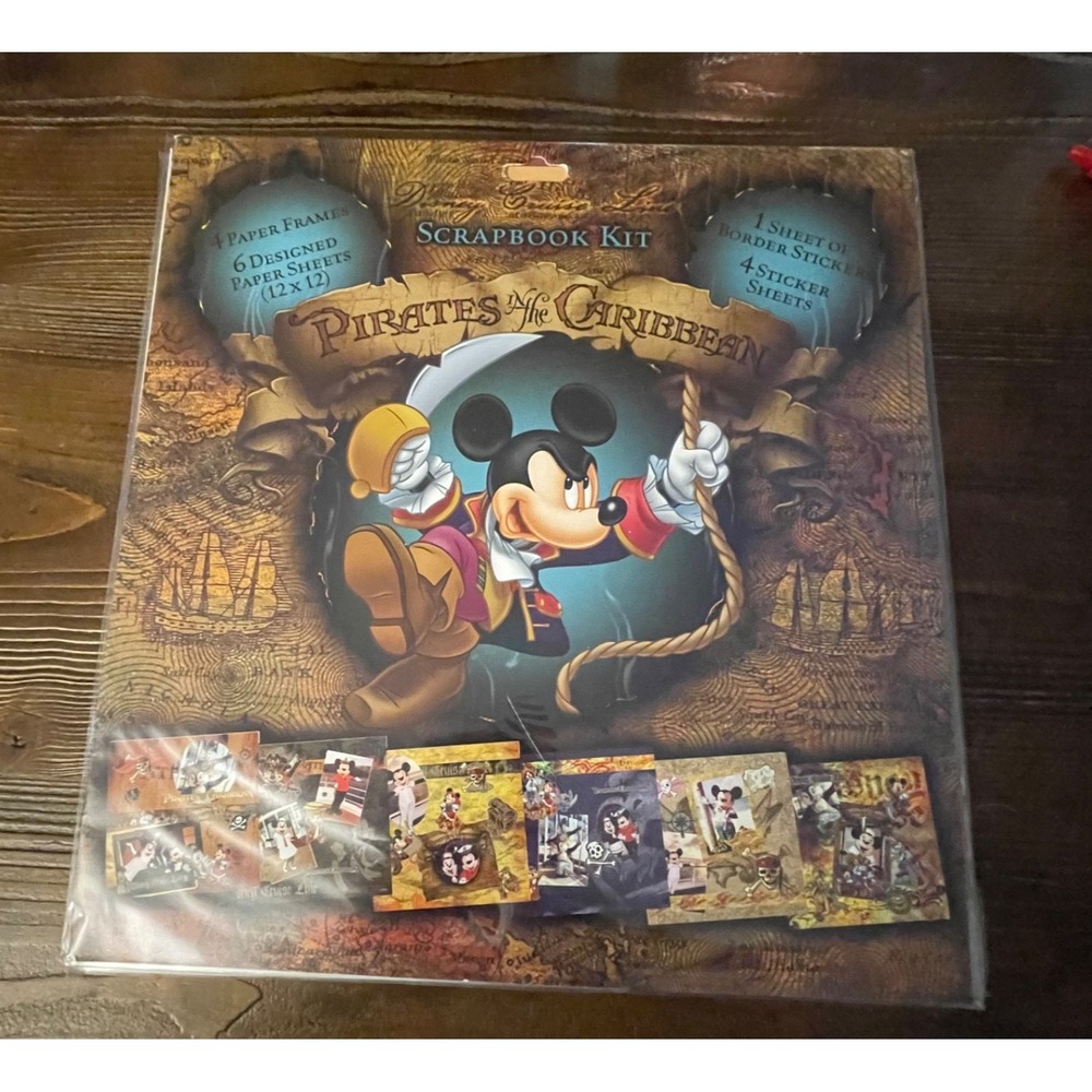 Vintage Disney Cruise Line DCL Scrapbooking Kits 12x12 Lot Of 3 2005, 2007, 2008 - Picture 4 of 7
